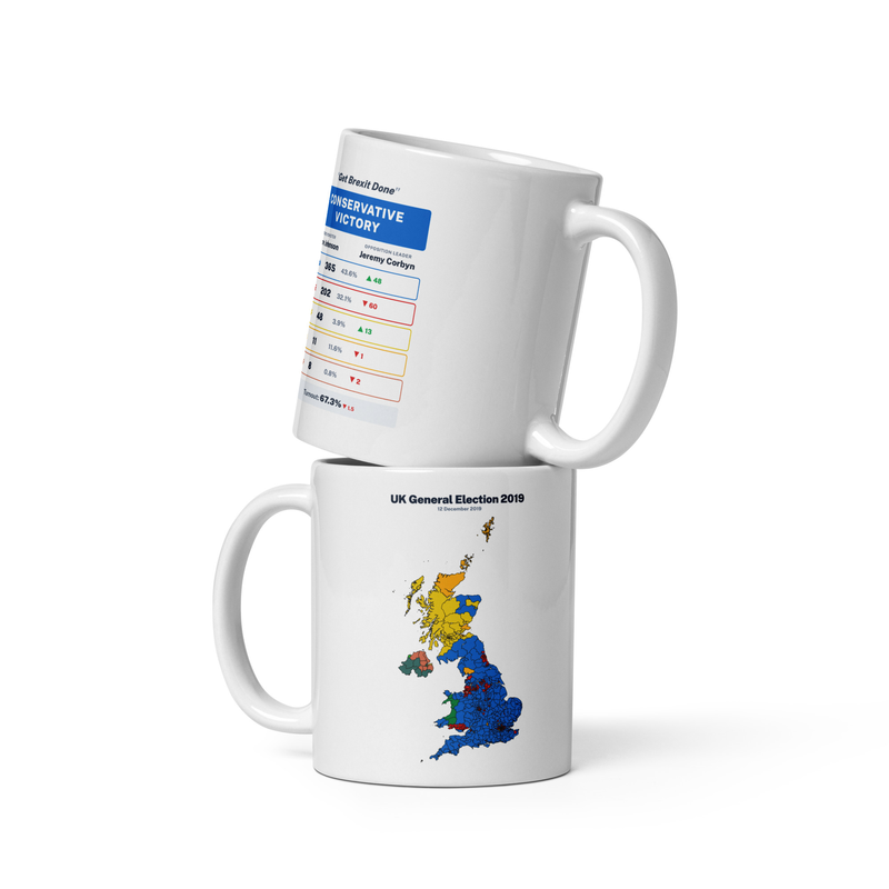 2019 General Election Map Mug