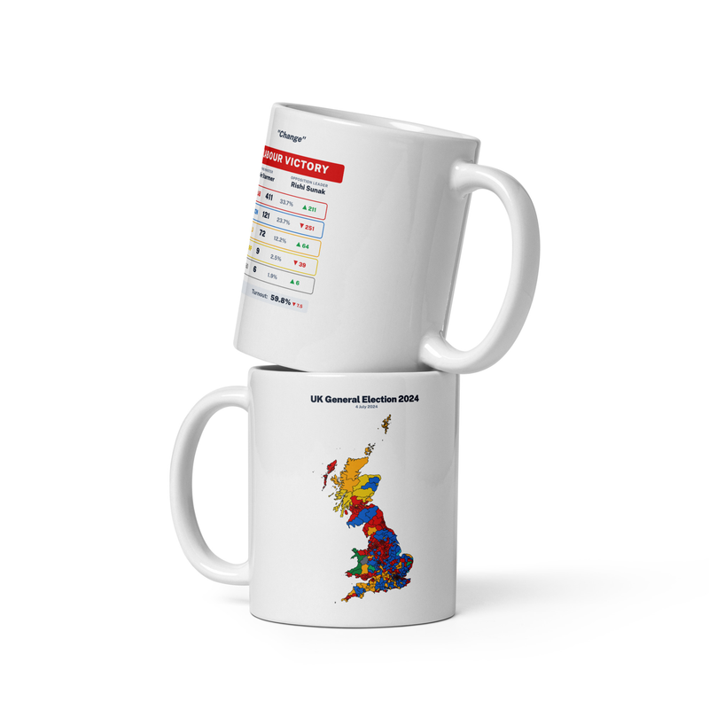 2024 General Election Map Mug
